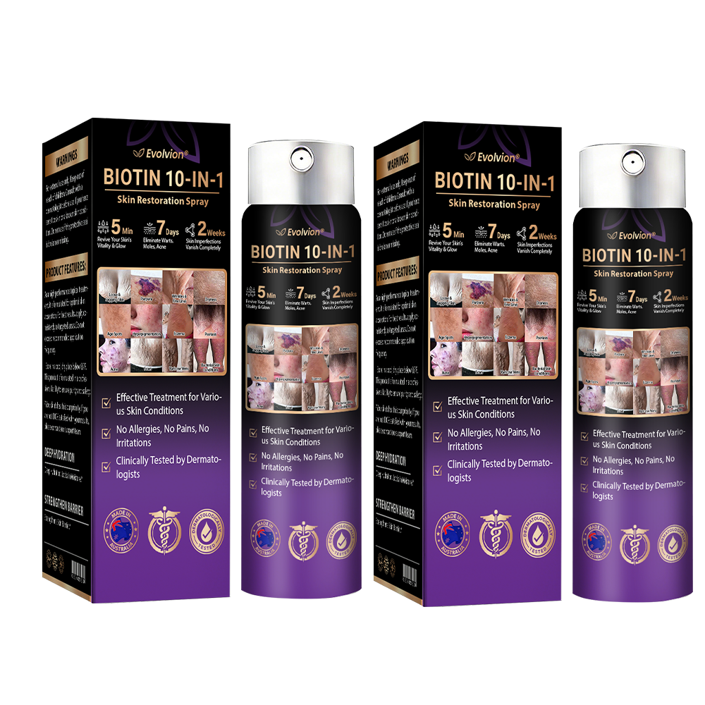 Made and Shipped from Australia ✨Evolvion® Biotin 10-in-1 Skin Restoration Spray 🌴