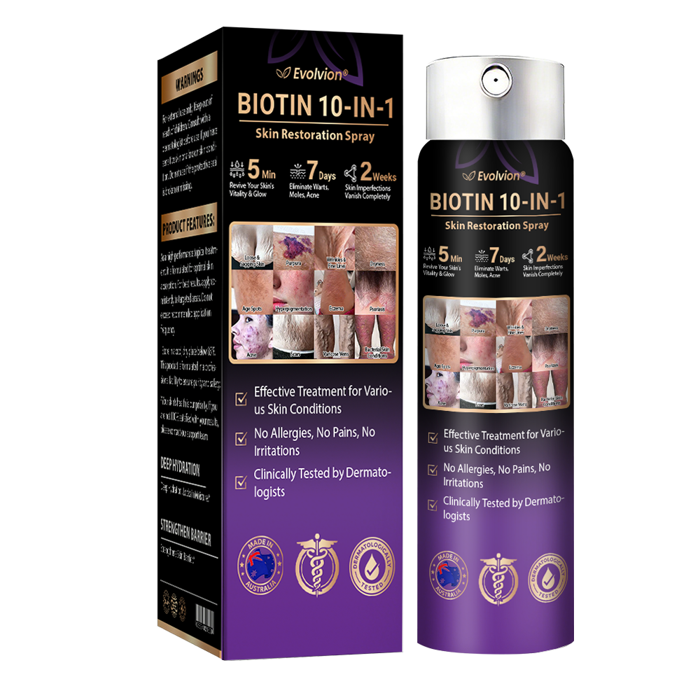 Made and Shipped from Australia ✨Evolvion® Biotin 10-in-1 Skin Restoration Spray 🌴