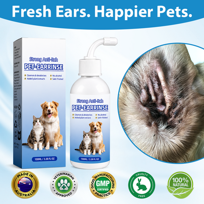 👩‍⚕️Celsiora® Pet Ear Cleansing Solution✅ FDA Approved