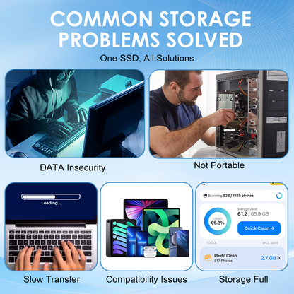 🏆Flash Sale⚡ 50K+ SOLD! Almost Gone-🔥16TB Large-Capacity Type-C Portable Mini SSD