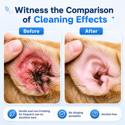 👩‍⚕️Celsiora® Pet Ear Cleansing Solution✅ FDA Approved