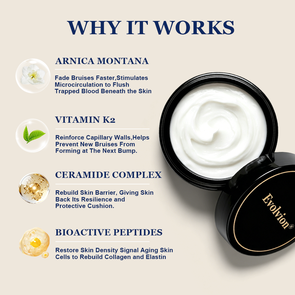 💥100K+ SOLD💕Evolvion® Bruise Repair & Skin-Strengthening Cream✨