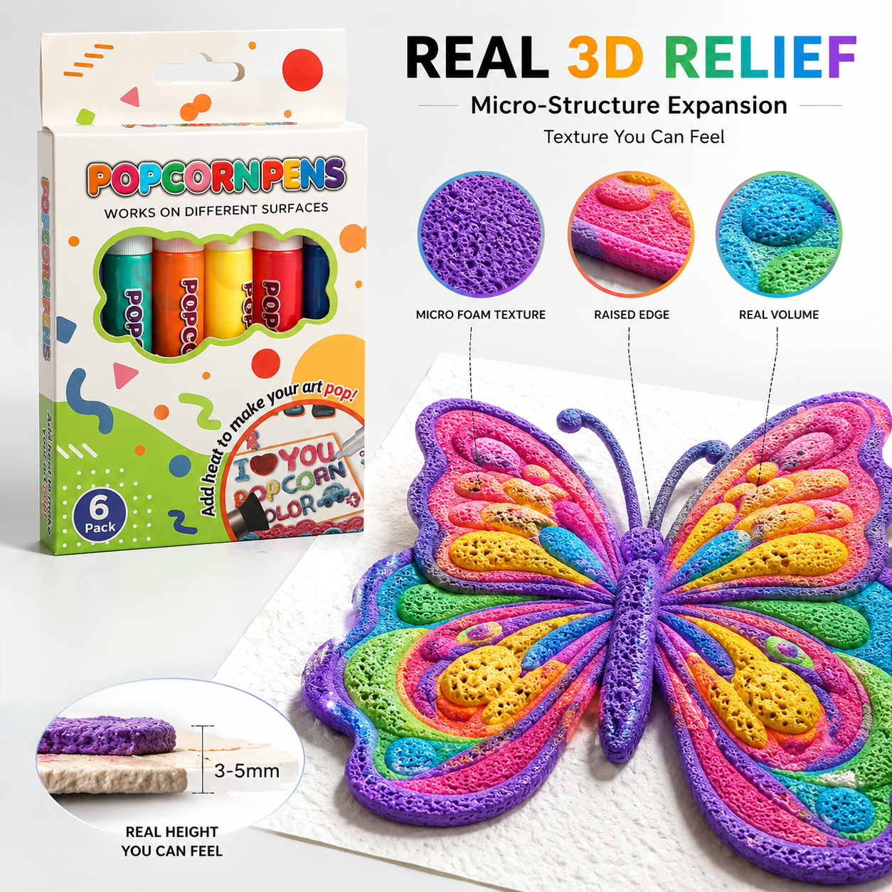 Save 50% by ordering today丨IEY® 3D Relief Art Pen – Turn Flat Drawings Into Touchable 3D Art🍀 up