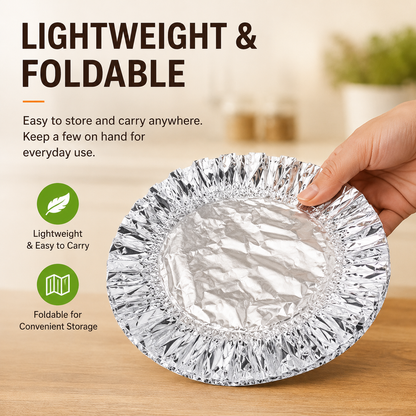 Lovyanocosh®🔥Home dining table & food container aluminum foil heat-retaining cover