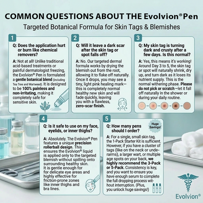 ✨Evolvion® 𝟕-𝐃𝒂𝘆 𝐒𝗸𝐢𝐧 𝐓𝒂𝗴 & 𝐒𝐩𝙤𝐭 𝐄𝐫𝒂𝐬𝙚𝐫 Painless & Scar-Free Advanced Imperfection Remova𝗜 Ro𝗜𝗜erba𝗜𝗜 Pen upsell