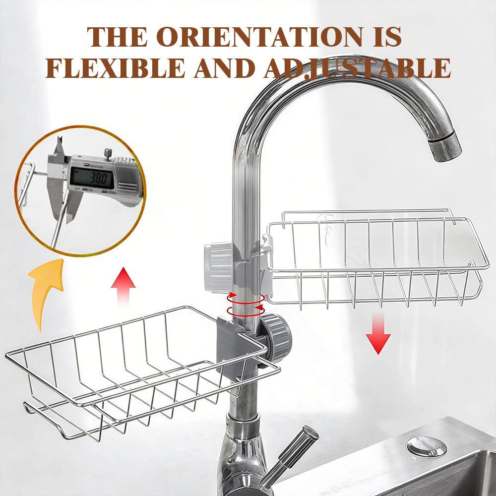 Lovyanocosh® 3-in-1 Kitchen Faucet Organizer Rack