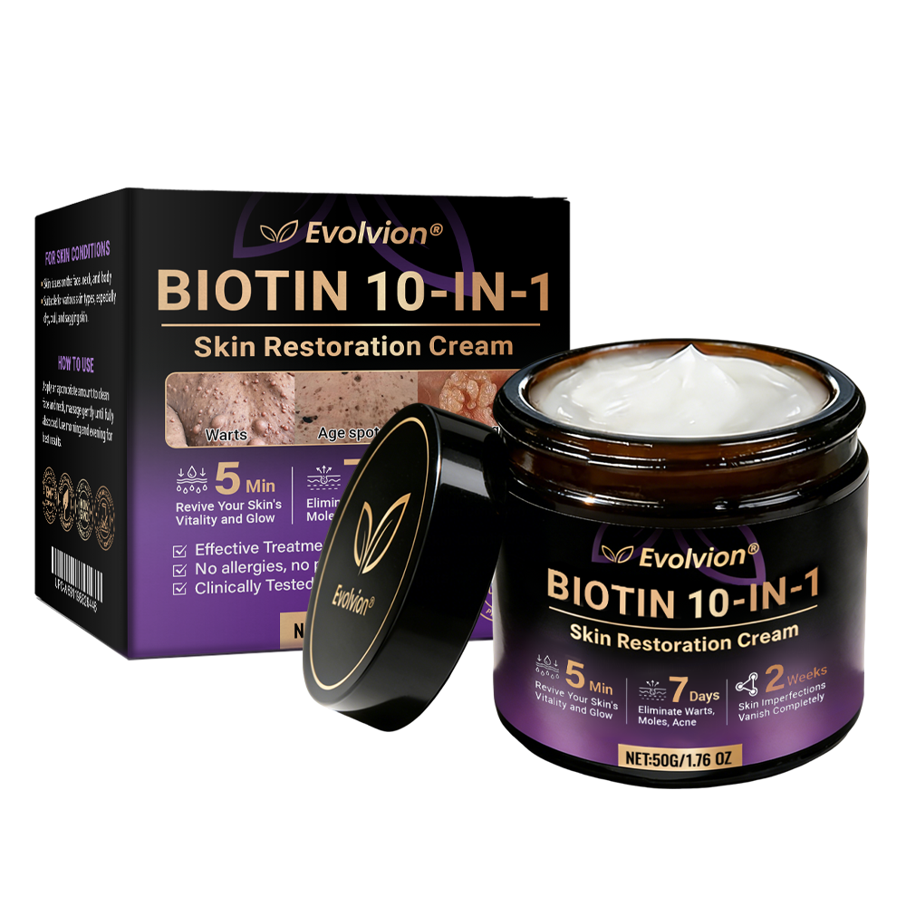 Made and Shipped from Australia ✨Evolvion® Biotin 10-in-1 Skin Restoration Cream🌻