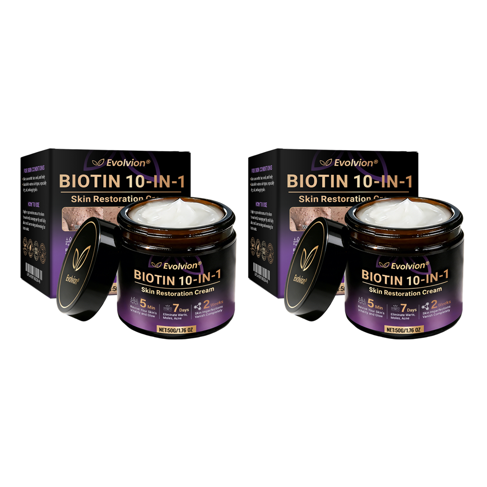 Made and Shipped from Australia ✨Evolvion® Biotin 10-in-1 Skin Restoration Cream🌻