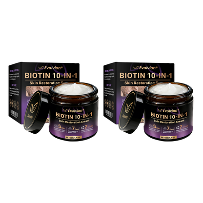 Made and Shipped from Australia ✨Evolvion® Biotin 10-in-1 Skin Restoration Cream🌻