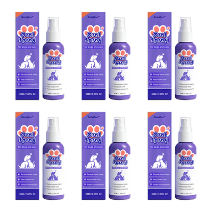 Celsiora® Pet Oral Spray ✅ Freshen Breath, Remove Tartar & Promote gum regeneration, stabilize teeth 🦷🦷